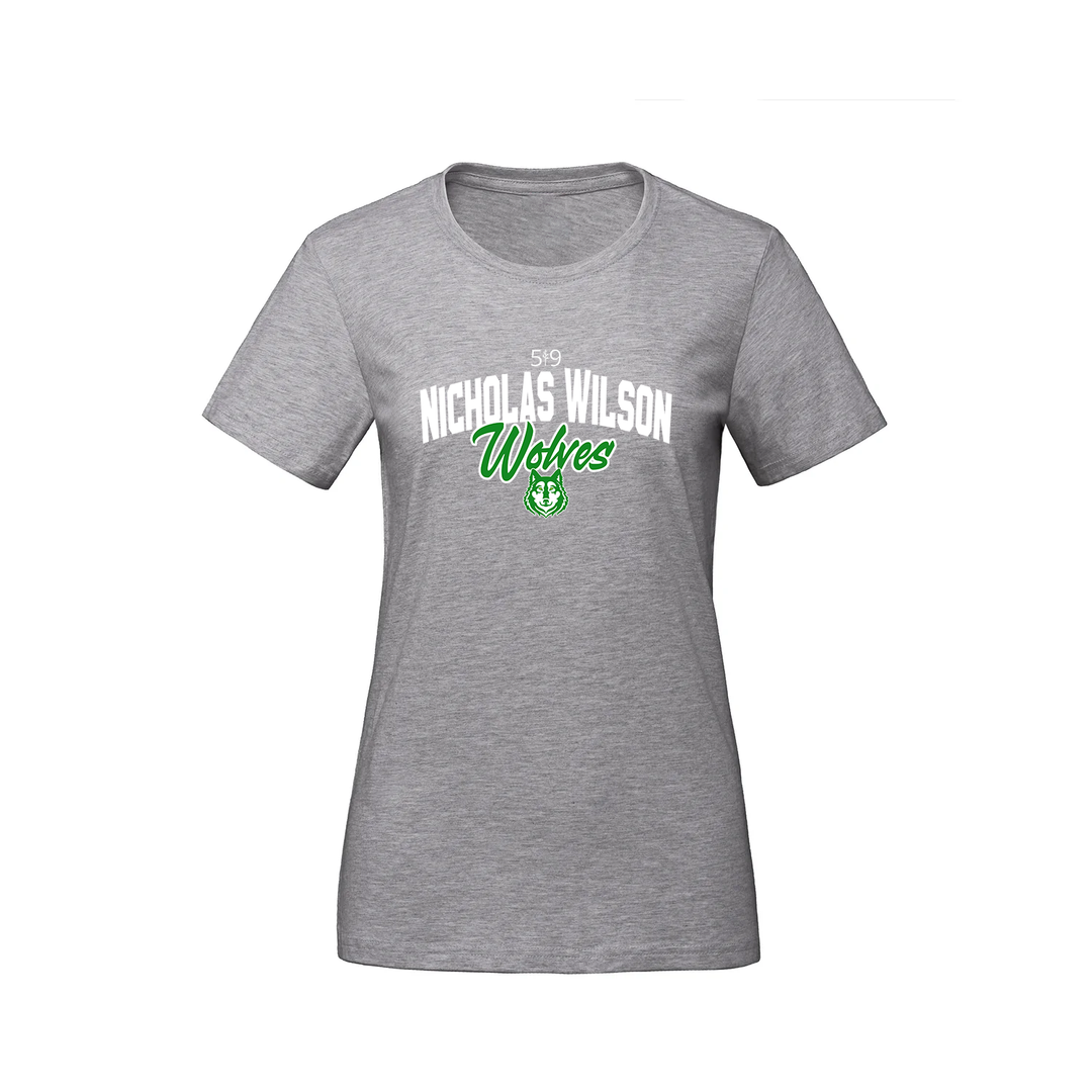 NICHOLAS WILSON WOLVES SIGNATURE TEE (WOMENS)