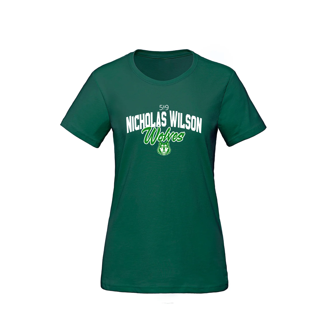 NICHOLAS WILSON WOLVES SIGNATURE TEE (WOMENS)