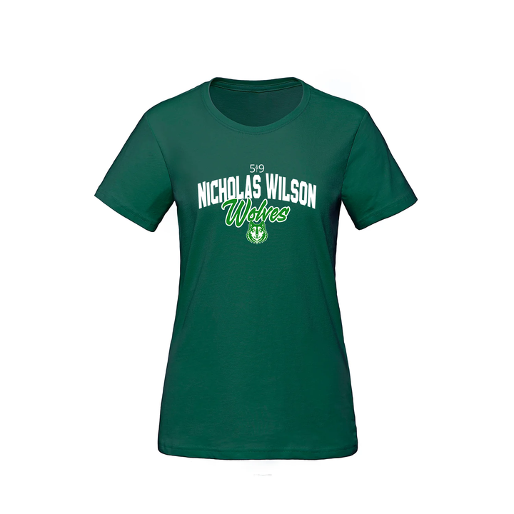 NICHOLAS WILSON WOLVES SIGNATURE TEE (WOMENS)