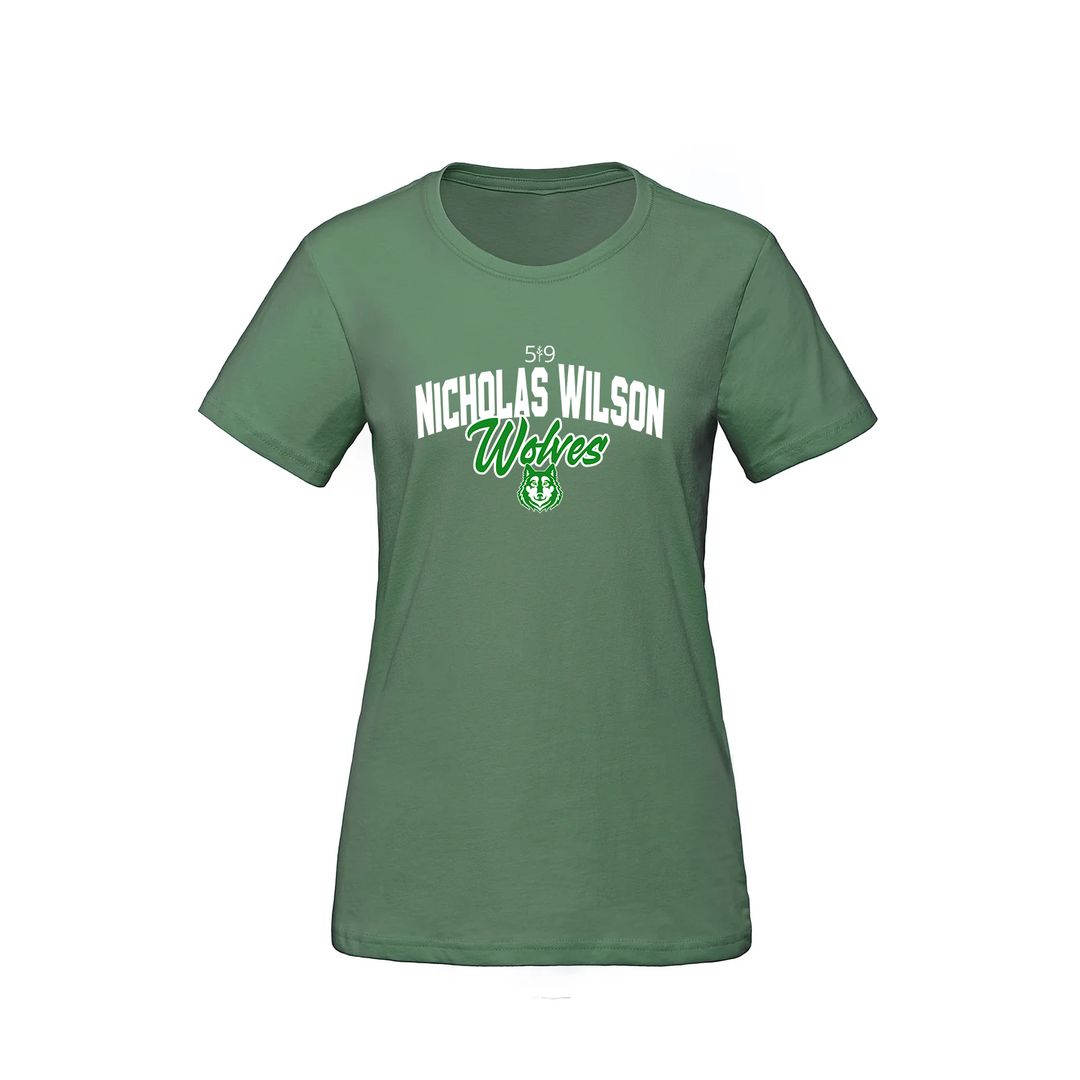 NICHOLAS WILSON WOLVES SIGNATURE TEE (WOMENS)