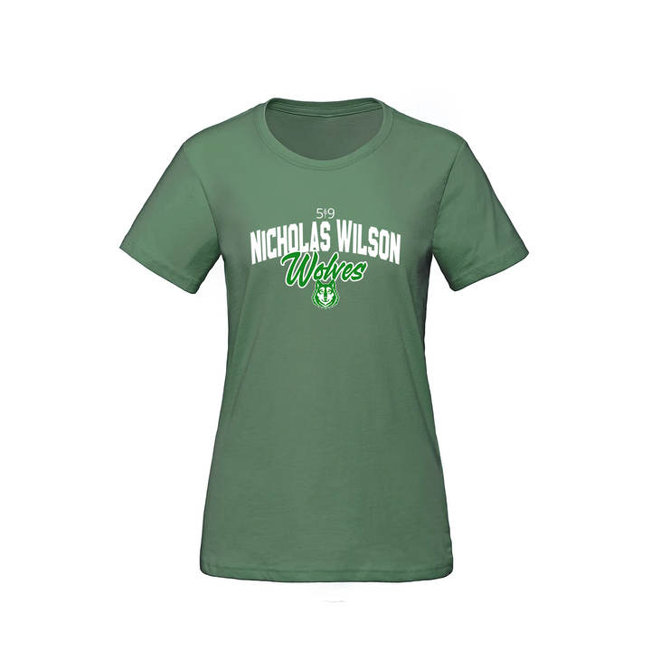 NICHOLAS WILSON WOLVES SIGNATURE TEE (WOMENS)
