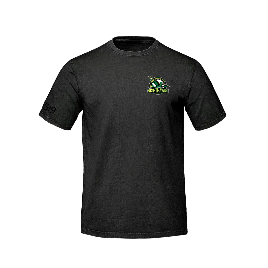 NORTHWEST NIGHTHAWKS EMBLEM RETRO TEE (UNISEX)