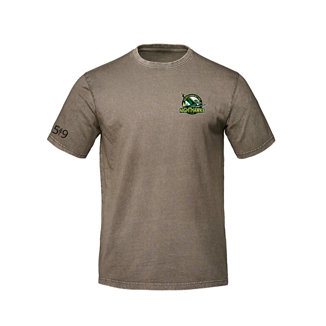 NORTHWEST NIGHTHAWKS EMBLEM RETRO TEE (UNISEX)
