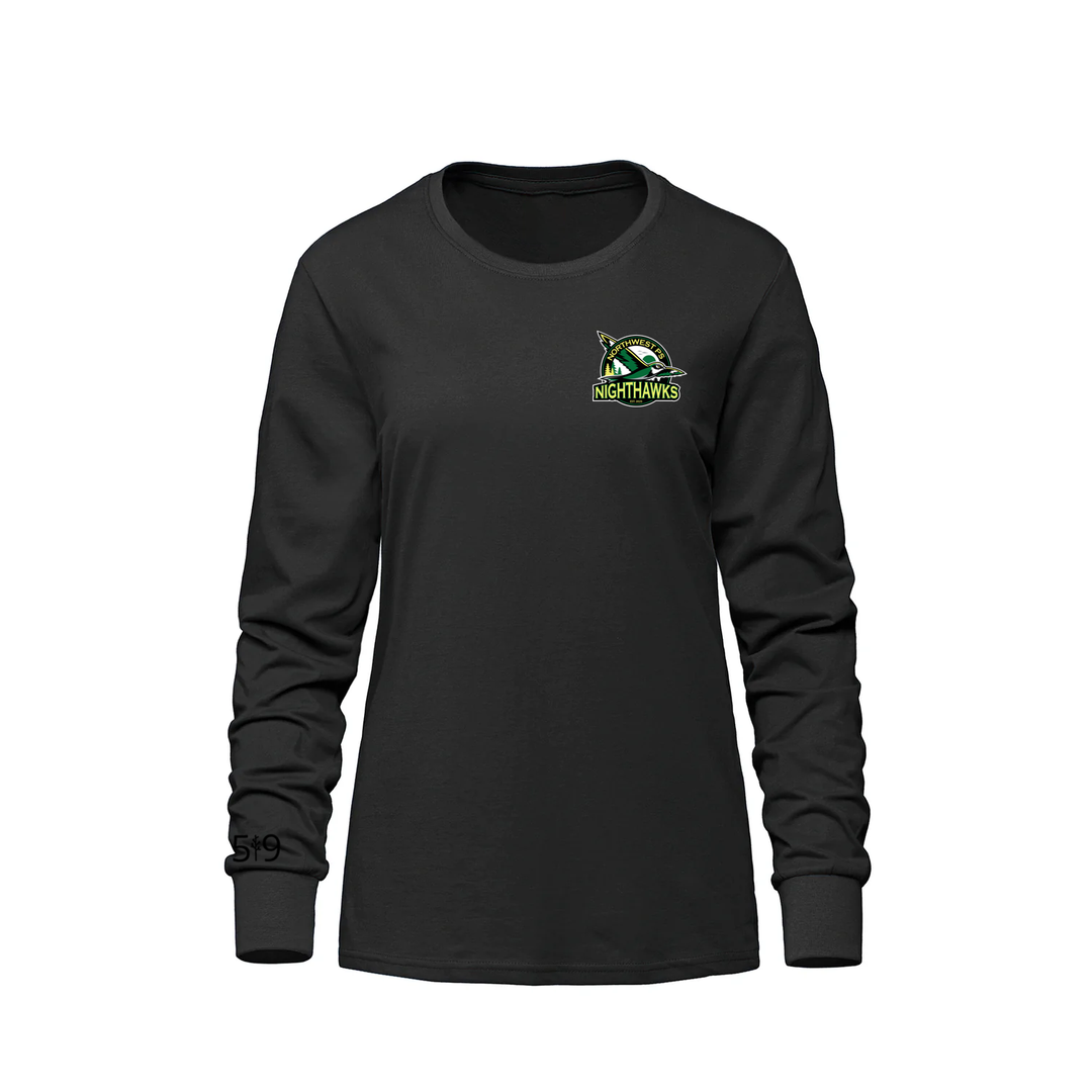 NORTHWEST NIGHTHAWKS EMBLEM LONG SLEEVE (WOMENS)