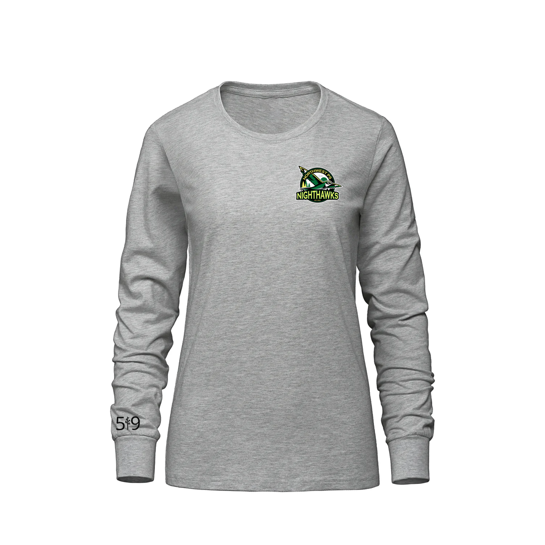 NORTHWEST NIGHTHAWKS EMBLEM LONG SLEEVE (WOMENS)