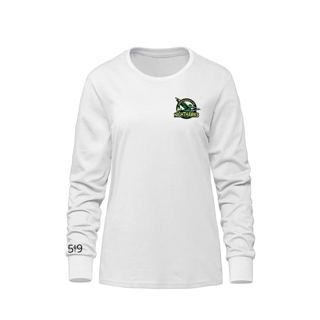 NORTHWEST NIGHTHAWKS EMBLEM LONG SLEEVE (WOMENS)