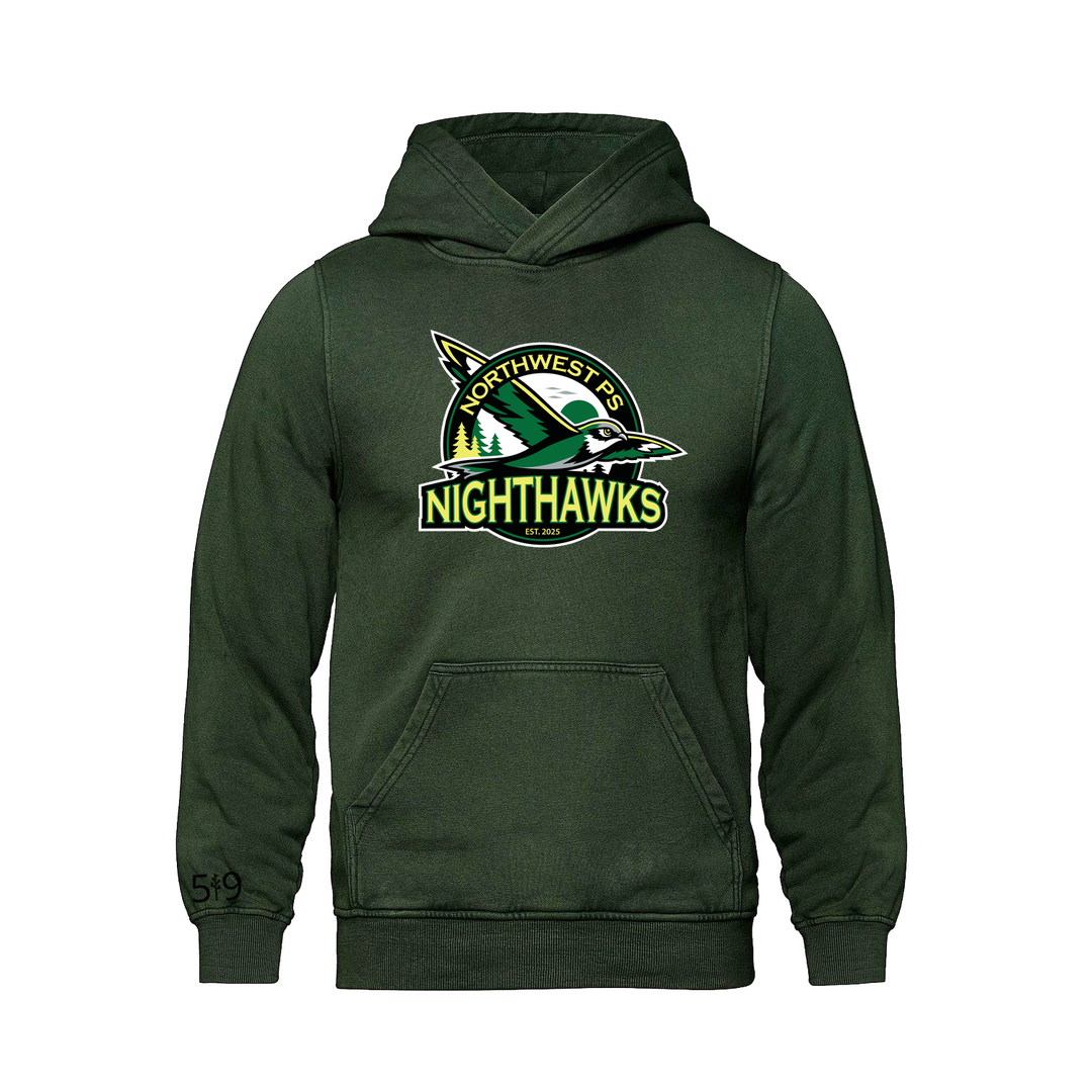 NORTHWEST NIGHTHAWKS CLASSIC RETRO HOODIE (UNISEX)