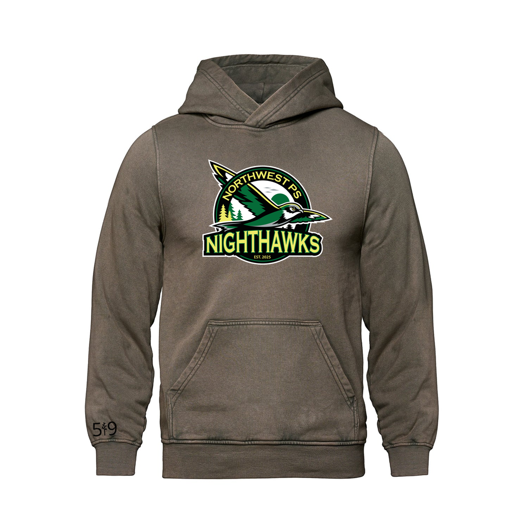NORTHWEST NIGHTHAWKS CLASSIC RETRO HOODIE (UNISEX)
