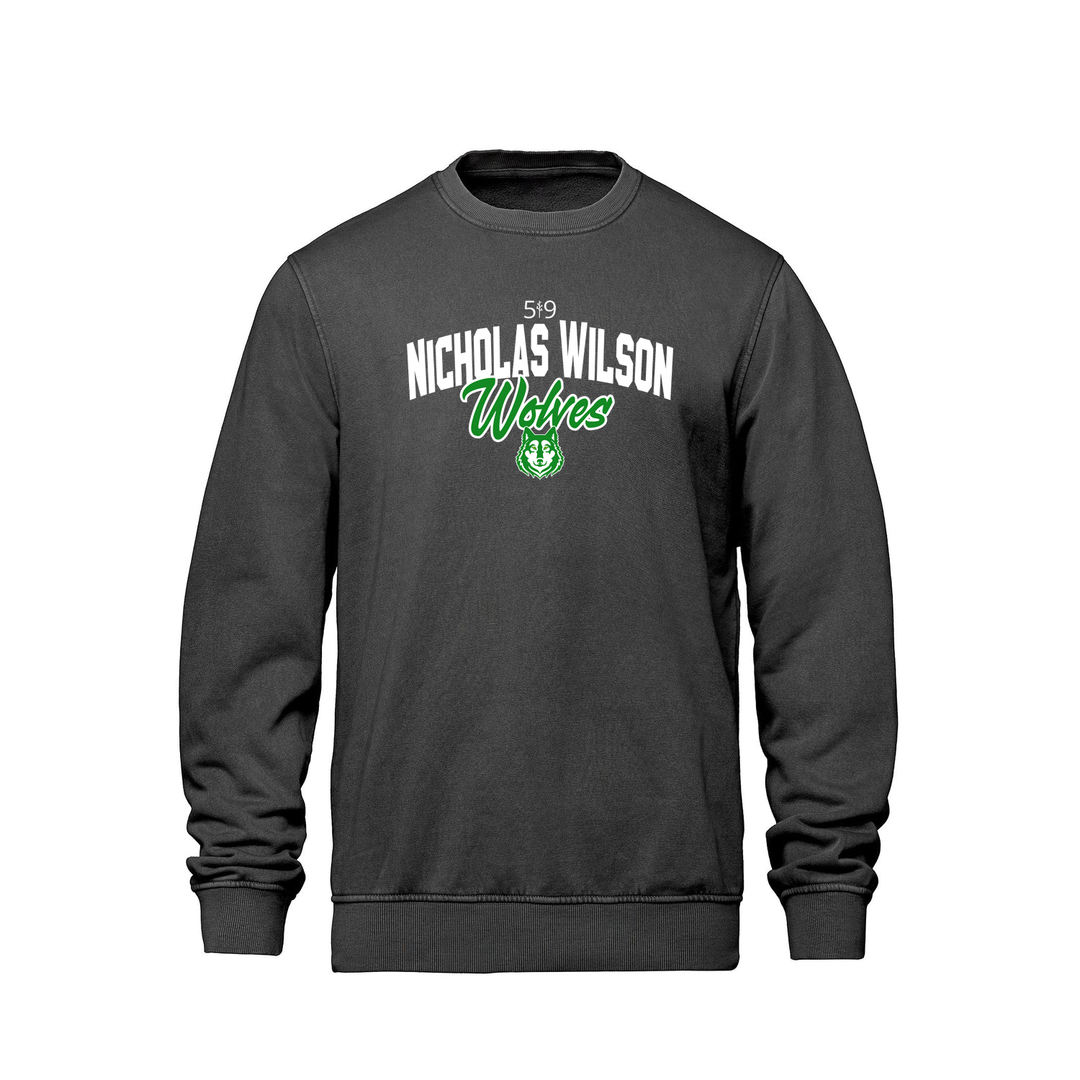 NICHOLAS WILSON WOLVES SIGNATURE RETRO CREW (UNISEX)
