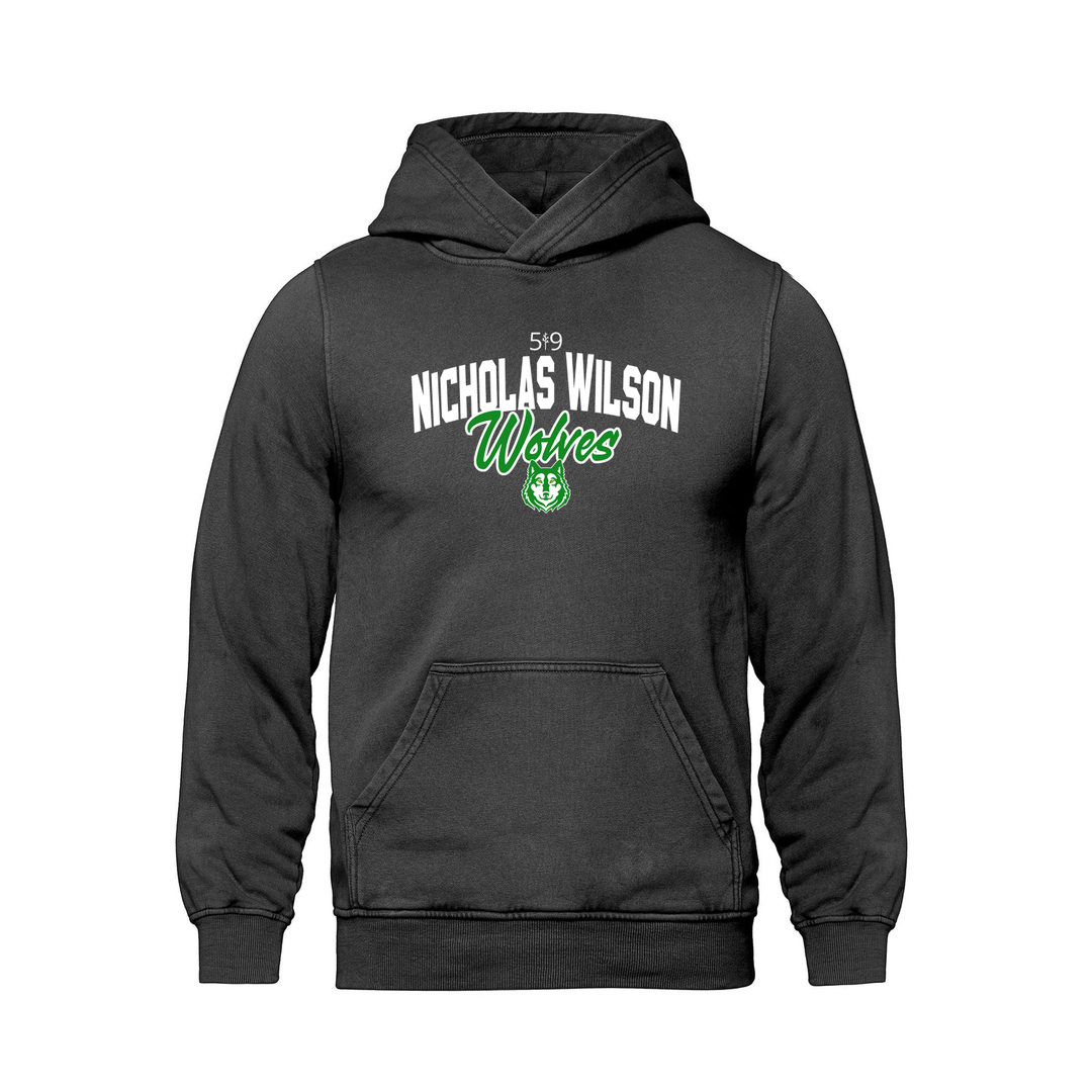 NICHOLAS WILSON WOLVES SIGNATURE RETRO HOODIE (UNISEX)