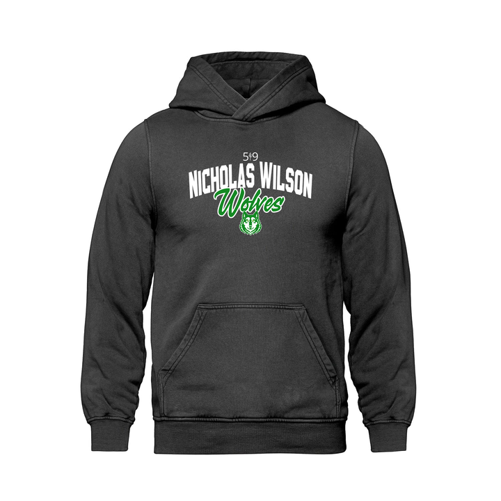NICHOLAS WILSON WOLVES SIGNATURE RETRO HOODIE (UNISEX)