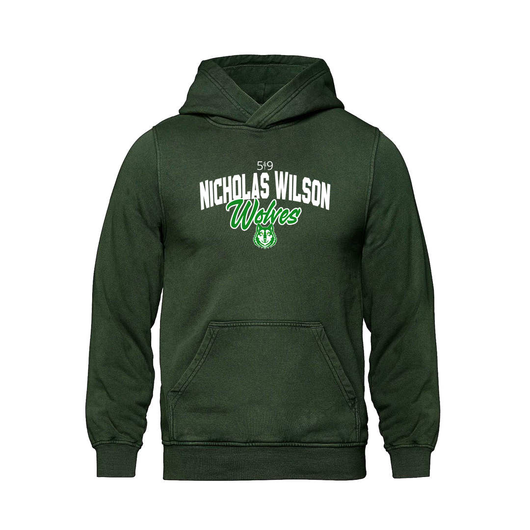 NICHOLAS WILSON WOLVES SIGNATURE RETRO HOODIE (UNISEX)