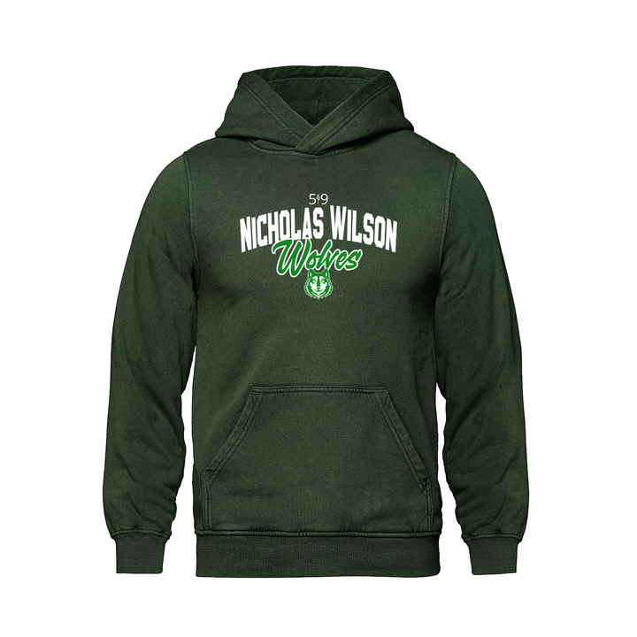 NICHOLAS WILSON WOLVES SIGNATURE RETRO HOODIE (UNISEX)