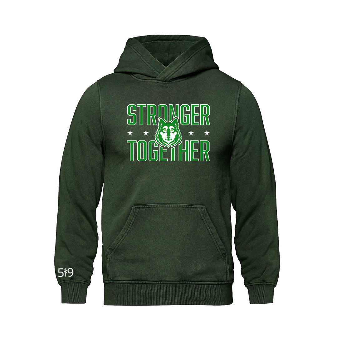 NICHOLAS WILSON STRONGER TOGETHER RETRO HOODIE (UNISEX)