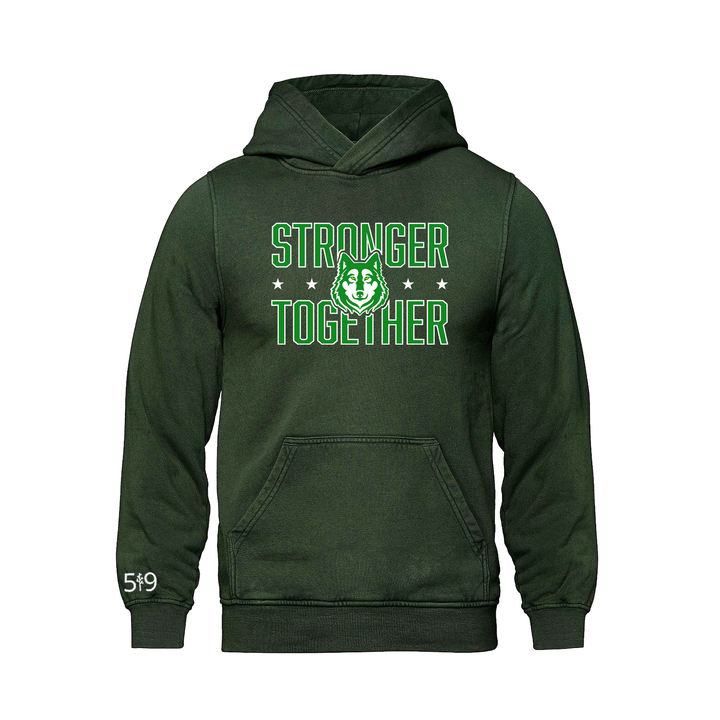 NICHOLAS WILSON STRONGER TOGETHER RETRO HOODIE (UNISEX)