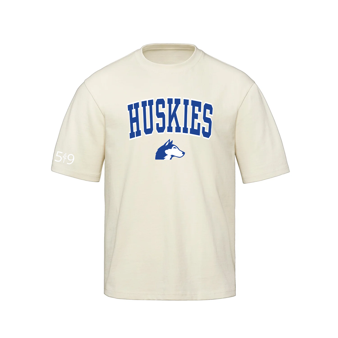 HUSKIES VARSITY OVERSIZED TEE (UNISEX)
