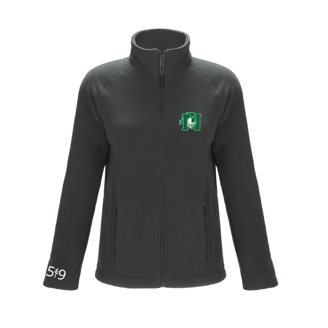 NORTHRIDGE EMBROIDERED MICROFLEECE ZIP-UP (WOMENS)