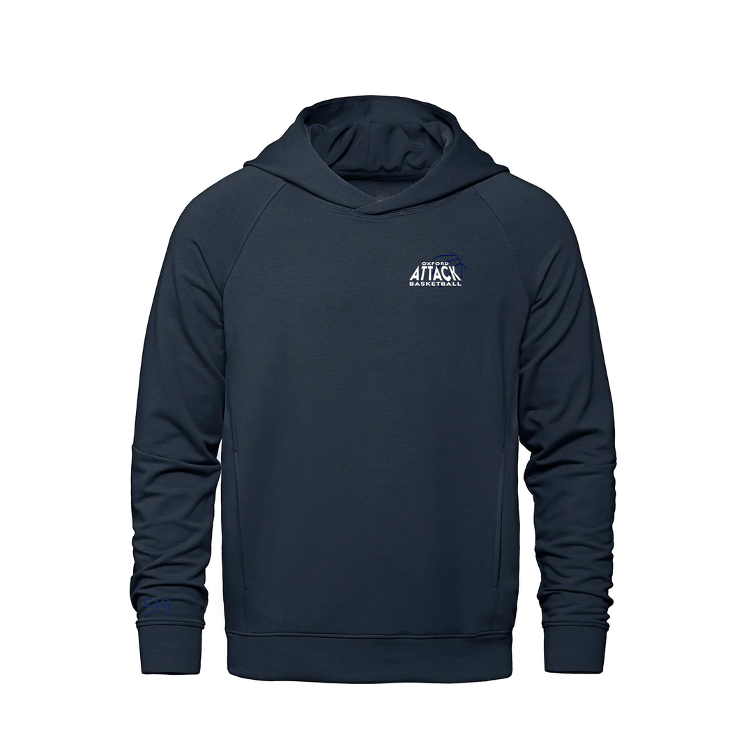 OXFORD ATTACK EMBROIDERED FRENCH TERRY HOODIE (UNISEX)