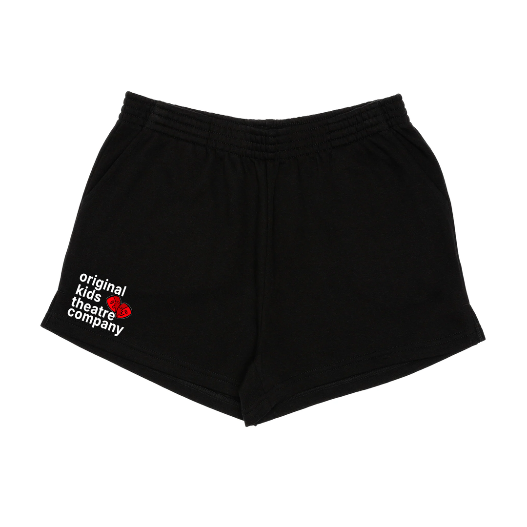 O.K. EMBROIDERED SWEAT SHORTS (WOMENS)