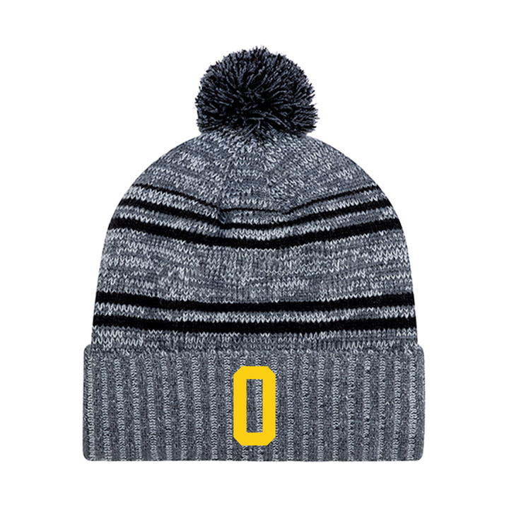 OLD NORTH EMBROIDERED POM-POM TOQUE