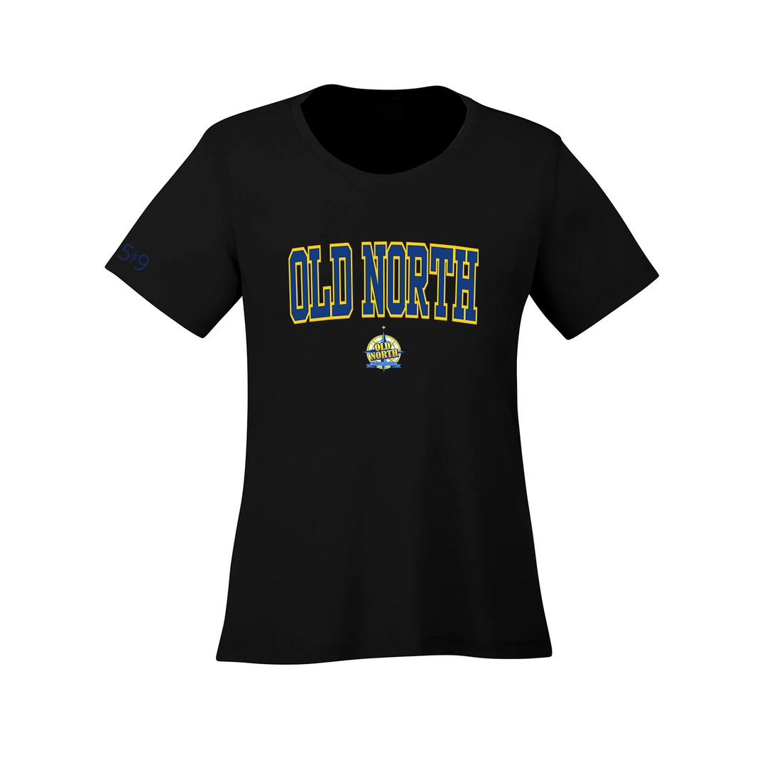 OLD NORTH VARSITY ATHLETIC TEE (WOMENS)