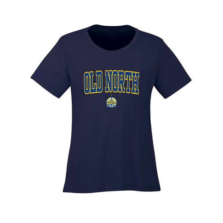 OLD NORTH VARSITY ATHLETIC TEE (WOMENS)