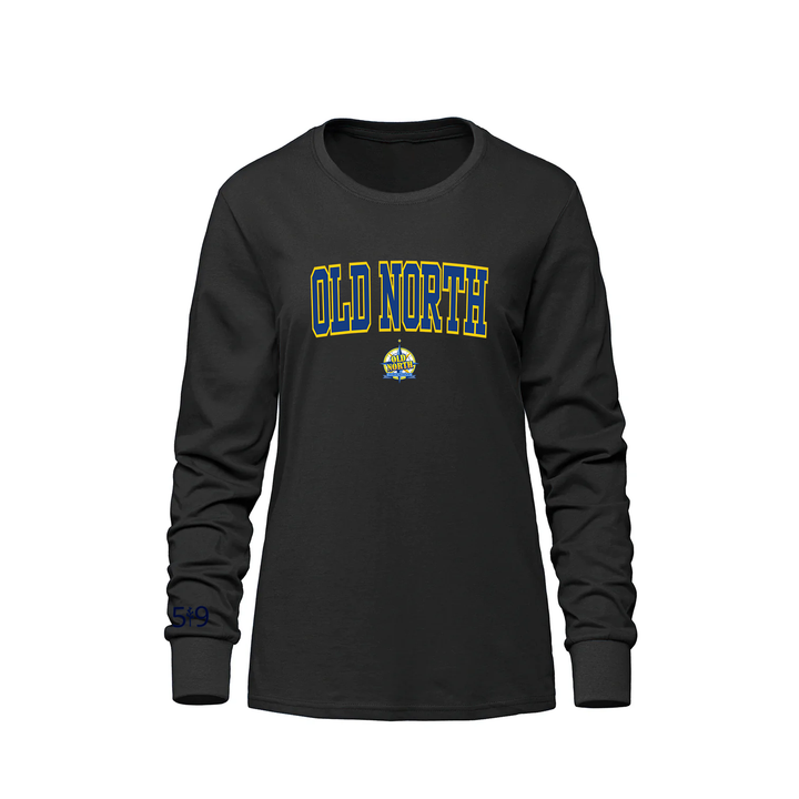 OLD NORTH VARSITY LONG SLEEVE (WOMENS)