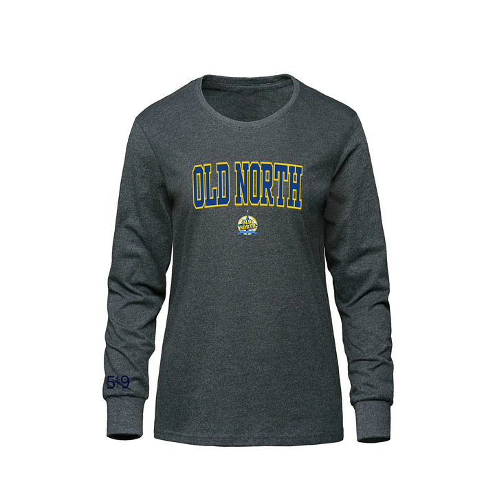 OLD NORTH VARSITY LONG SLEEVE (WOMENS)