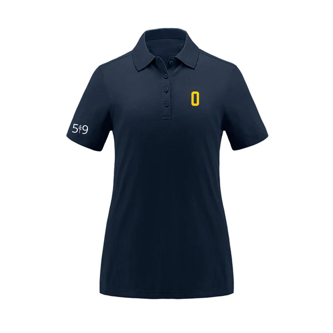 OLD NORTH EMBROIDERED PIQUE POLO (WOMENS)
