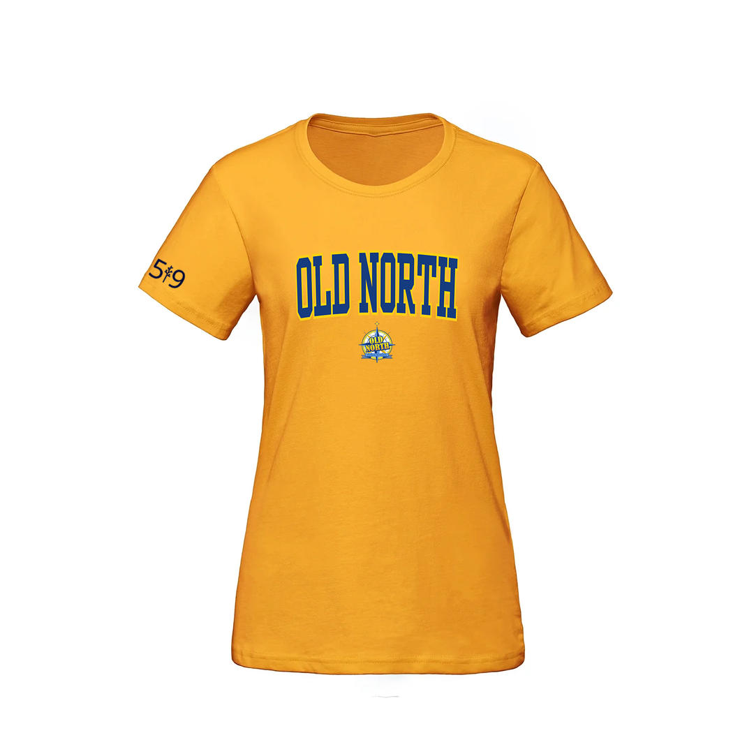 OLD NORTH VARSITY TEE (WOMENS)