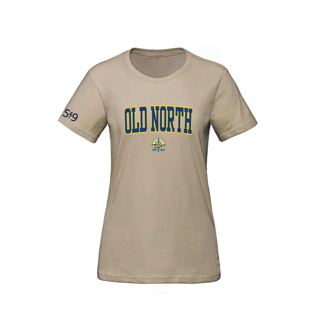 OLD NORTH VARSITY TEE (WOMENS)