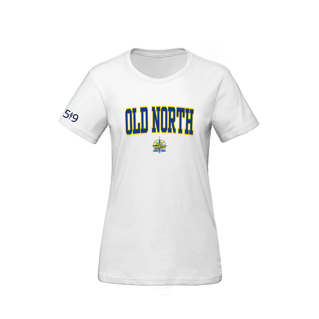 OLD NORTH VARSITY TEE (WOMENS)