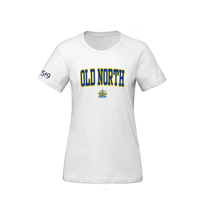 OLD NORTH VARSITY TEE (WOMENS)