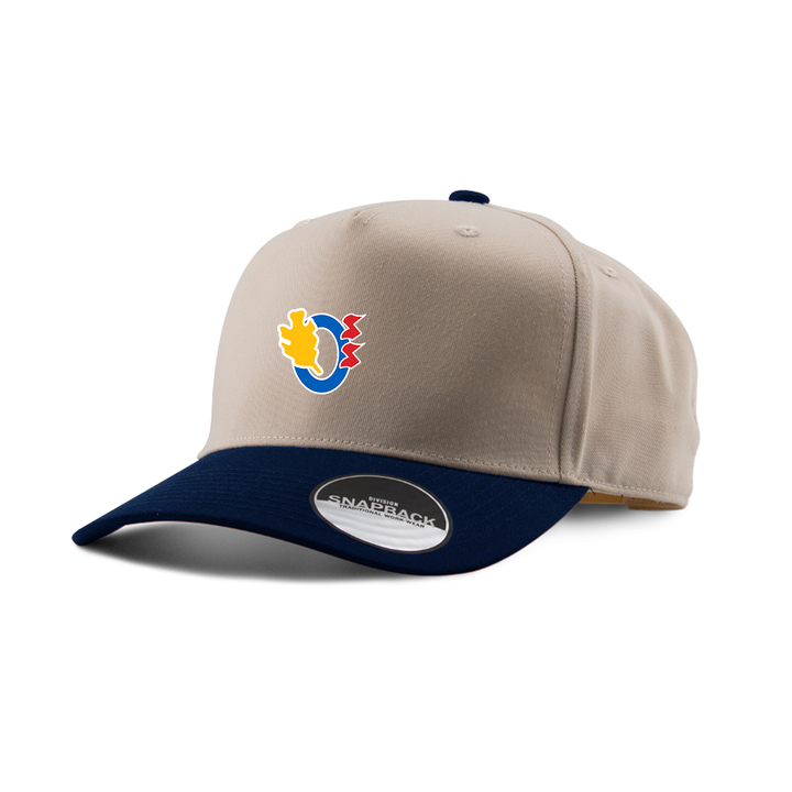 OAKRIDGE EMBROIDERED TWO-TONE PANEL CAP
