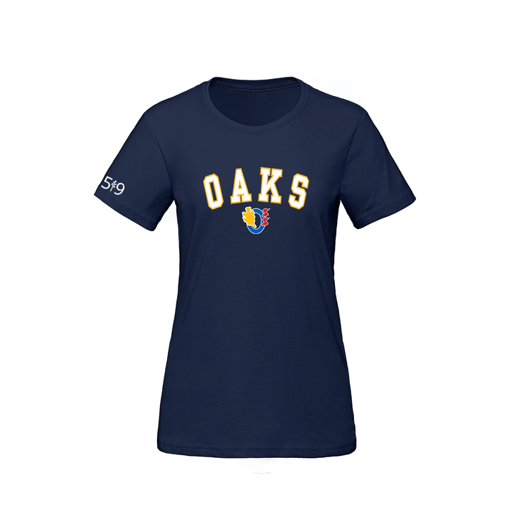 OAKS VARSITY TEE (WOMENS)