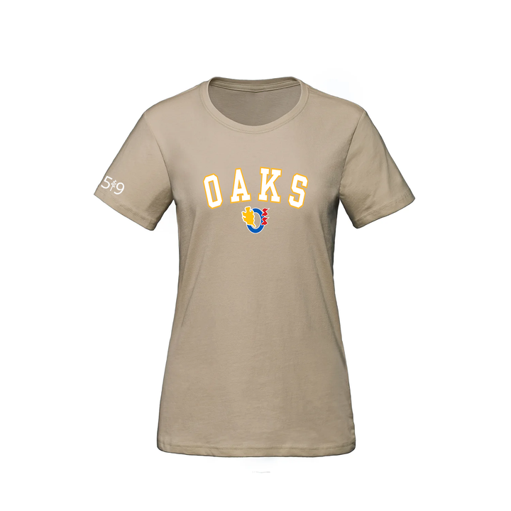 OAKS VARSITY TEE (WOMENS)