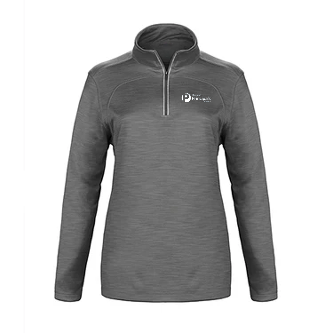 OPC EMBROIDERED PREMIUM ATHLETIC 1/4 ZIP (WOMENS)