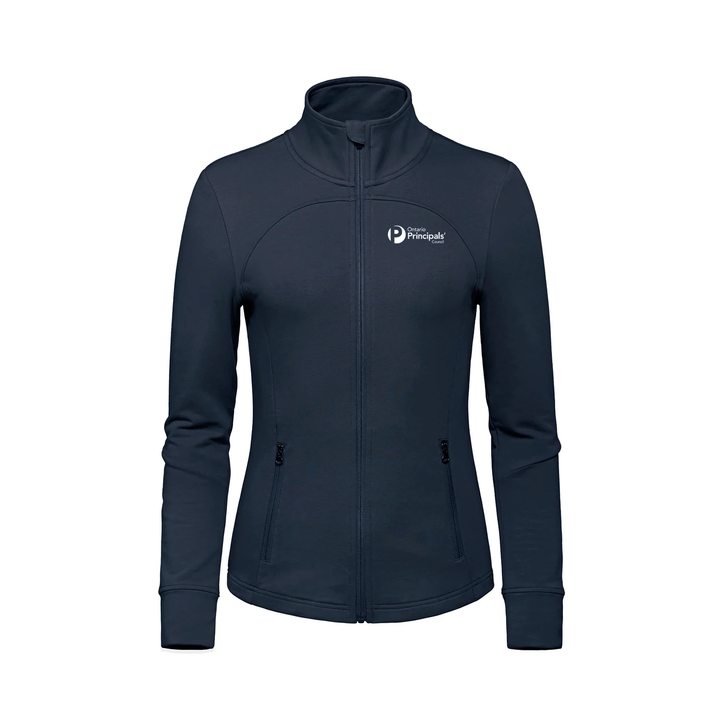 ONTARIO PRINCIPALS COUNSEL EMBROIDERED FRENCH TERRY ZIP-UP (WOMENS)