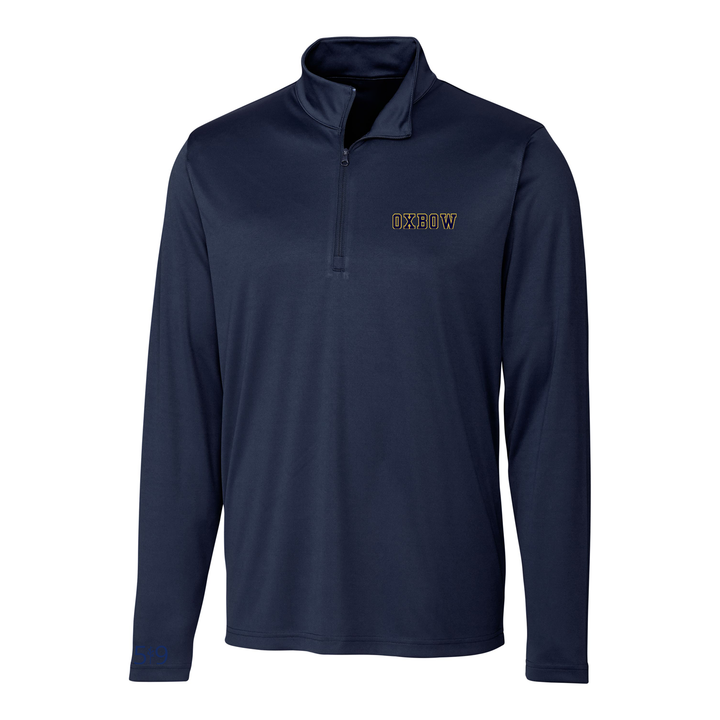 OXBOW EMBROIDERED ATHLETIC 1/4 ZIP (MENS)