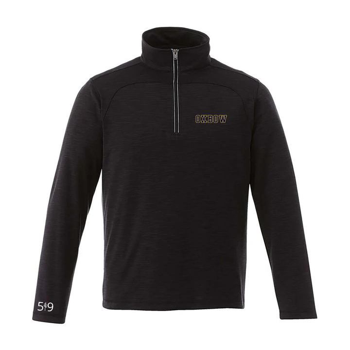OXBOW EMBROIDERED PREMIUM ATHLETIC 1/4 ZIP (MENS)