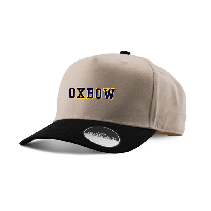 OXBOW EMBROIDERED TWO-TONE PANEL CAP