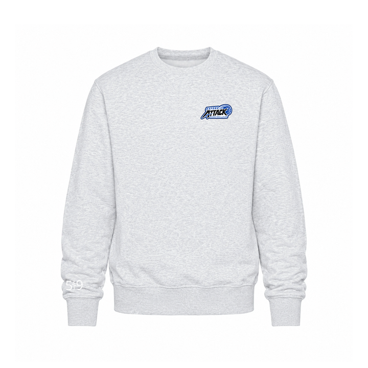 OXFORD ATTACK EMBROIDERED CREW (UNISEX)