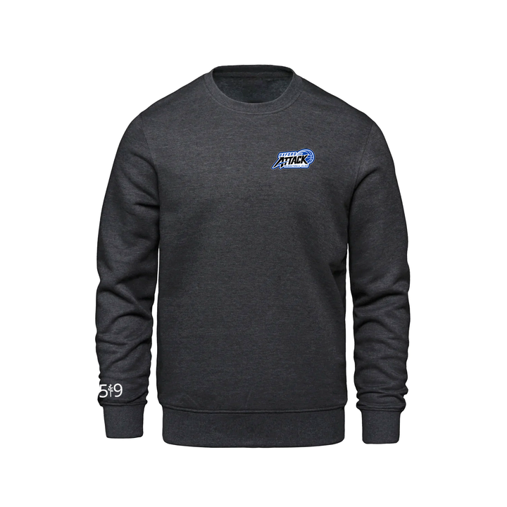 OXFORD ATTACK EMBROIDERED CREW (UNISEX)
