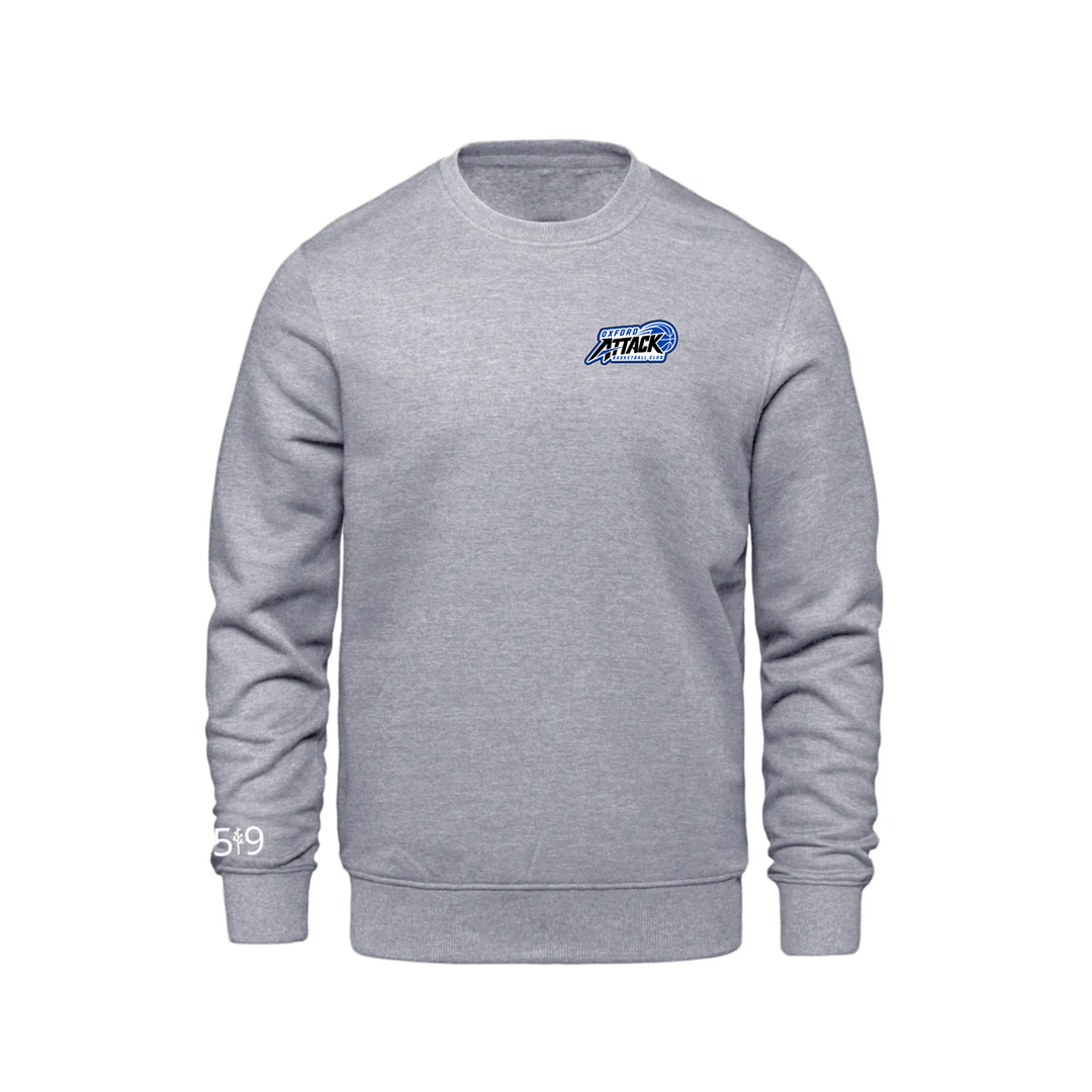OXFORD ATTACK EMBROIDERED CREW (YOUTH)