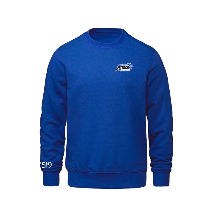 OXFORD ATTACK EMBROIDERED CREW (YOUTH)