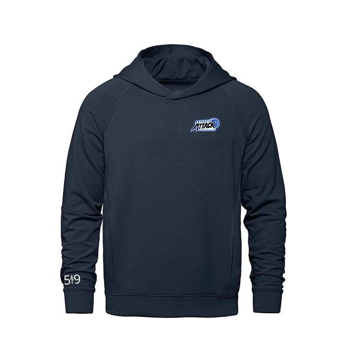 OXFORD ATTACK EMBROIDERED FRENCH TERRY HOODIE (UNISEX)