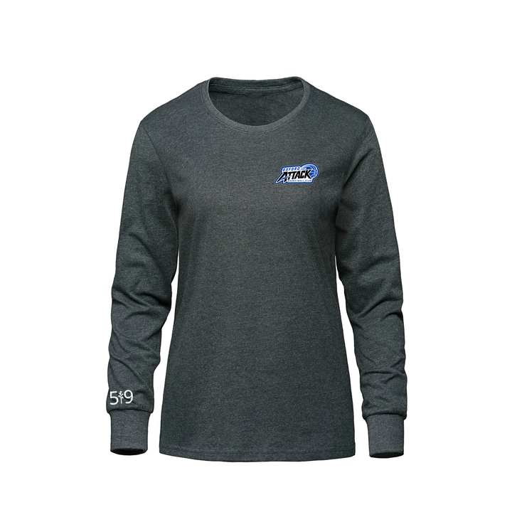 OXFORD ATTACK EMBLEM LONG SLEEVE (WOMENS)