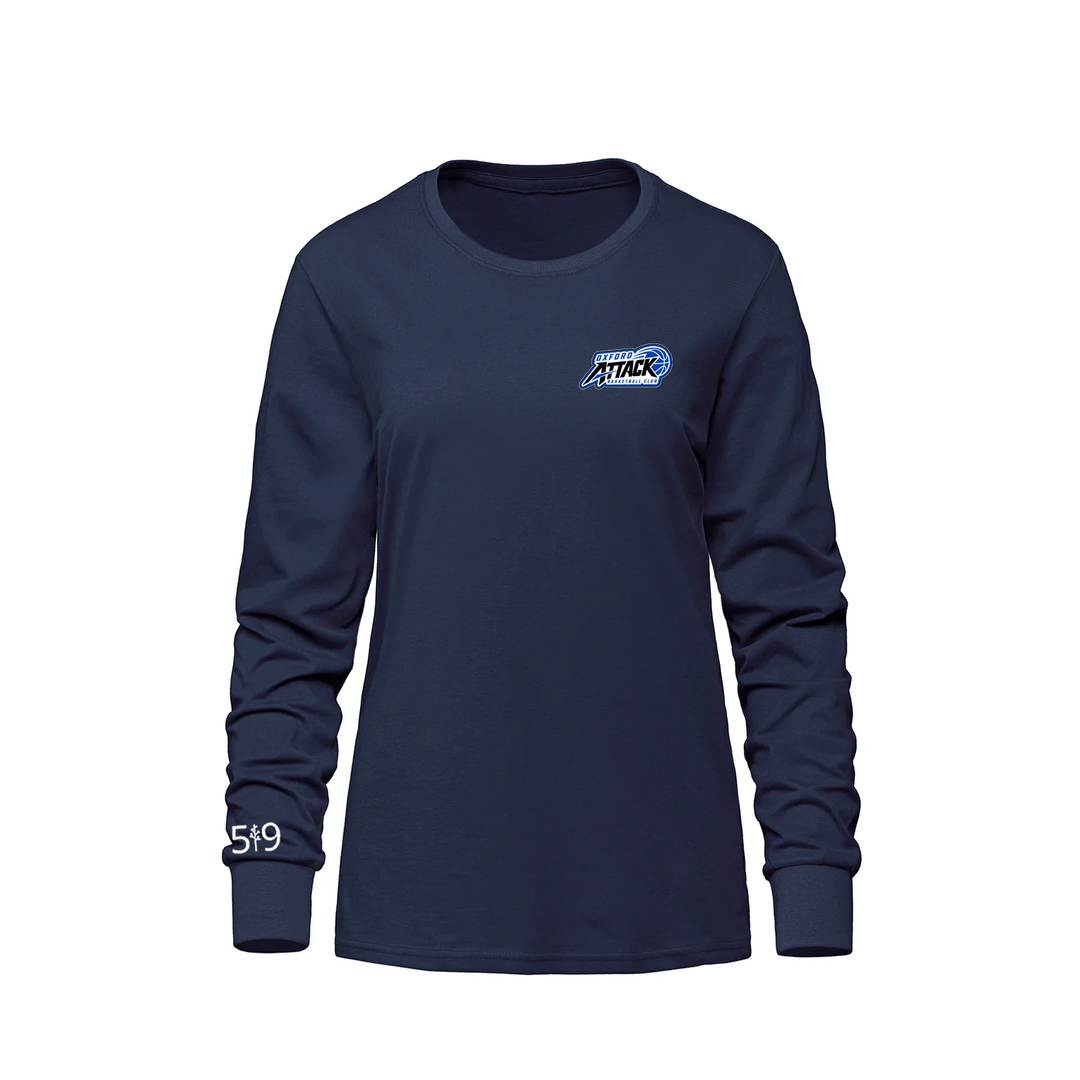 OXFORD ATTACK EMBLEM LONG SLEEVE (WOMENS)