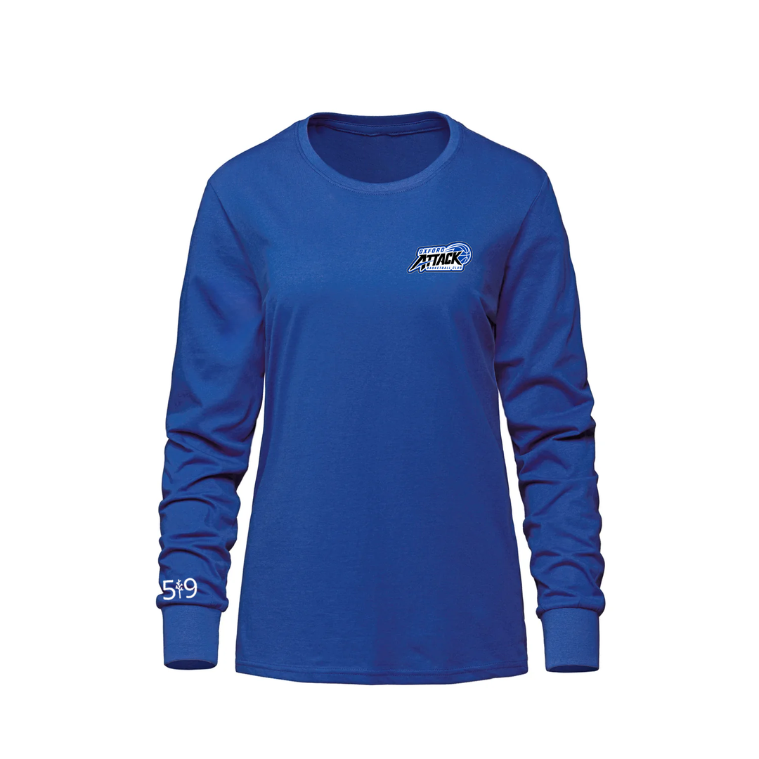 OXFORD ATTACK EMBLEM LONG SLEEVE (WOMENS)