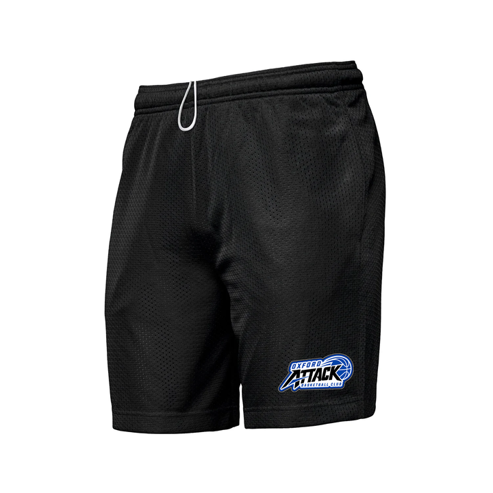 OXFORD ATTACK EMBLEM ATHLETIC MESH SHORTS (UNISEX)